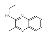 2-Quinoxalinamine,N-ethyl-3-methyl-(9CI)结构式