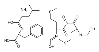 N-formylmethionyl sulfoxide-leucyl-phenylalanine Structure