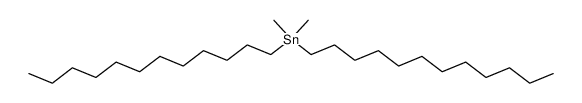 Dimethyl-di-n-dodecyl-zinn结构式
