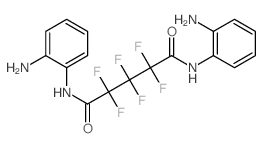 Pentanediamide,N1,N5-bis(2-aminophenyl)-2,2,3,3,4,4-hexafluoro- Structure