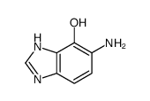 4-Benzimidazolol,5-amino- (8CI)结构式