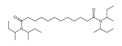 N,N,N',N'-tetra(butan-2-yl)dodecanediamide Structure