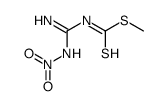 methyl N-[amino(nitramido)methylidene]carbamodithioate Structure
