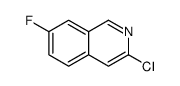 3-chloro-7-fluoroisoquinoline Structure