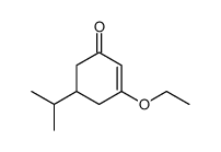 2-Cyclohexen-1-one,3-ethoxy-5-(1-methylethyl)-(9CI) Structure