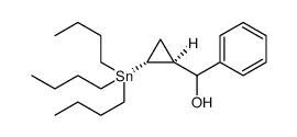 Phenyl(2-(tributylstannyl)cyclopropyl)methanol Structure