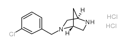 (1S,4S)-(+)-2-(3-CHLORO-BENZYL)-2,5-DIAZA-BICYCLO[2.2.1]HEPTANE DIHYDROCHLORIDE structure