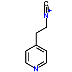 4-(2-Isocyanoethyl)pyridine结构式