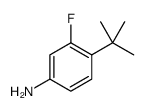 4-(TERT-BUTYL)-3-FLUOROANILINE Structure