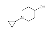 1-cyclopropyl-4-Piperidinol Structure