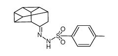 Snoutanon-tosylhydrazon Structure