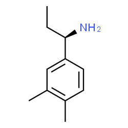 (1R)-1-(3,4-DIMETHYLPHENYL)PROPYLAMINE Structure