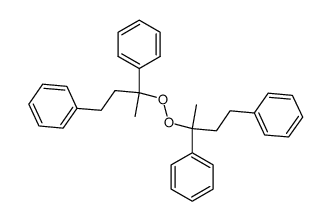 Bis(1-methyl-1,3-diphenylpropyl)peroxid Structure