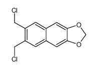 6,7-bis-chloromethyl-naphtho[2,3-d][1,3]dioxole Structure