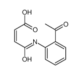 4-(2-acetylanilino)-4-oxobut-2-enoic acid Structure