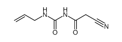 N-(allylcarbamoyl)-2-cyanoacetamide结构式