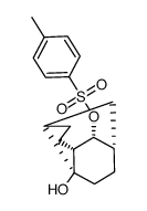 (1R,3aR,4R,5S,7aS)-7a-hydroxyoctahydro-1H-1,5-methanoinden-4-yl 4-methylbenzenesulfonate结构式