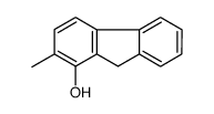 2-methyl-9H-fluoren-1-ol Structure