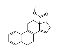 methyl 6,7,11,12,16,17-hexahydro-13H-cyclopenta[a]phenanthrene-13-carboxylate Structure