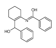 N-[2-[hydroxy(phenyl)methyl]cyclohexen-1-yl]benzamide Structure