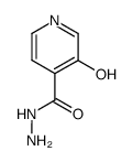4-Pyridinecarboxylicacid,3-hydroxy-,hydrazide(9CI)结构式