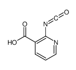2-isocyanatopyridine-3-carboxylic acid结构式