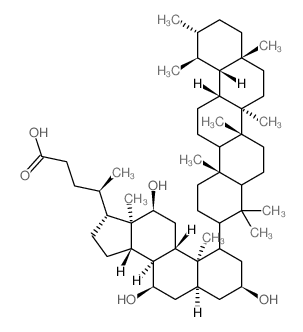 熊硫胆酸结构式