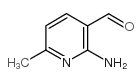2-Amino-6-methyl-pyridine-3-carbaldehyde structure