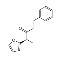 (R)-4-Furan-2-yl-1-phenyl-pentan-3-one Structure