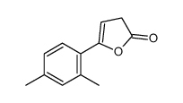 5-(2,4-dimethylphenyl)-3H-furan-2-one Structure