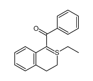 (2-ethyl-3,4-dihydro-24-isothiochromen-1-yl)(phenyl)methanone Structure