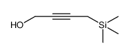 2-Butyn-1-ol, 4-(trimethylsilyl)结构式