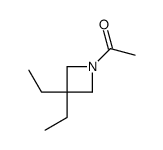 Azetidine, 1-acetyl-3,3-diethyl- (7CI) picture