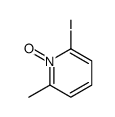 2-iodo-6-methyl-1-oxidopyridin-1-ium结构式