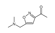 Ethanone, 1-[5-[(dimethylamino)methyl]-3-isoxazolyl]- (9CI) structure