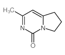 (7CI)-6,7-二氢-3-甲基吡咯并[1,2-c]嘧啶-1(5H)-酮结构式