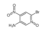 6-Bromo-4-nitro-3-pyridinamine 1-oxide结构式