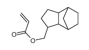 (Octahydro-4,7-methano-1H-indenyl)methyl acrylate结构式