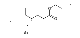 ethyl 6-trimethylstannylhex-4-enoate Structure