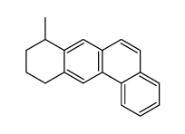 8-methyl-8,9,10,11-tetrahydrobenzo[a]anthracene Structure