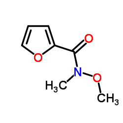 N-Methoxy-N-methyl-2-furamide Structure