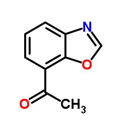 1-(1,3-Benzoxazol-7-yl)ethanone结构式