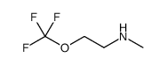 Ethanamine, N-methyl-2-(trifluoromethoxy) Structure
