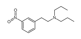 Benzeneethanamine, 3-nitro-N,N-dipropyl- Structure