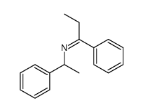 syn-N-(1-Phenylethyl)-1-phenylpropyliden-imin Structure