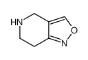 ISOXAZOLO[4,3-C]PYRIDINE,4,5,6,7-TETRAHYDRO- Structure