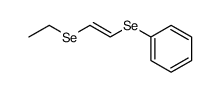 ((E)-2-Ethylselanyl-vinylselanyl)-benzene结构式