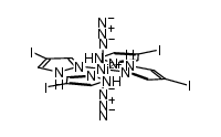 [Ni(N3)2(4-iodopyrazole)4]结构式
