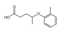 4-o-tolyloxy-valeric acid结构式