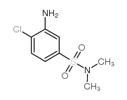 3-amino-4-chloro-N,N-dimethylbenzenesulfonamide Structure